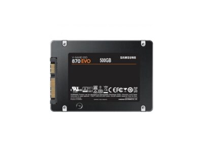 Samsung 870 EVO MZ-77E500E 500 GB Solid State Drive - 2.5" Internal - SATA (SATA/600) - Desktop PC, Notebook, Storage System Device Supported - 560 MB/s Maximum Read Transfer Rate - 256-bit Encry - Image 7