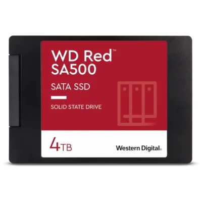 Western Digital 4TB WD Red SA500 NAS 3D NAND Internal SSD Solid State Drive - SATA III 6 Gb/s, 2.5"/7mm, Up to 560 MB/s - WDS400T2R0A wholesale