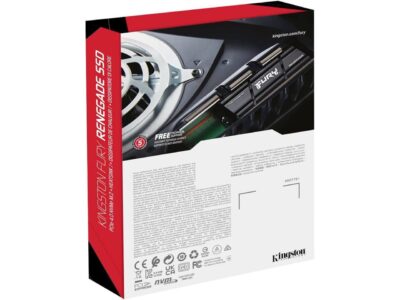 Kingston SFYRDK/2000G Fury Renegade 2TB PCIe Gen 4 NVMe M.2 Internal Gaming SSD with Heat Sink|PS5 Ready|Up to 7300MB/s wholesale