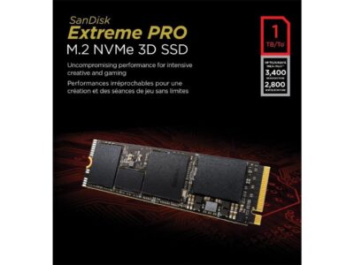 SanDisk Extreme PRO M.2 PCIe NVMe 3D 1TB Internal Solid State Drive (SDSSDXPM2-1T00-G25) wholesale