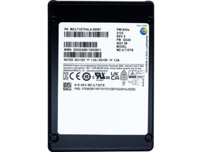 Samsung PM1643a 15.36TB SAS 12Gb/s 2.5" Enterprise Server SSD - MZILT15THALA (MZ-ILT15TB) wholesale