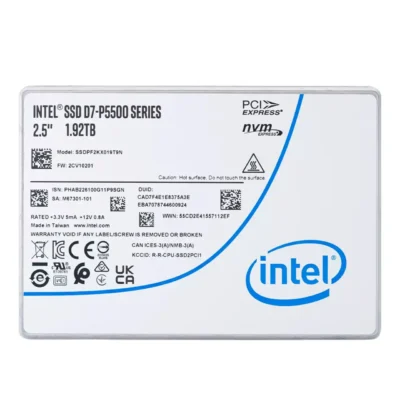 Intel P5500 1.92TB PCIe Gen4 x4 NVMe U.2 2.5-inch Enterprise SSD - SSDPF2KX019T9N1 wholesale