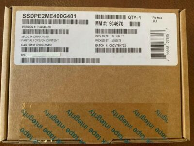 Intel DC P3600 Series 2.5" 400GB PCI Express 3.0 x4 (NVMe) 20nm multi-level cell (MLC) Internal Solid State Drive (SSD) SSDPE2ME400G410 wholesale