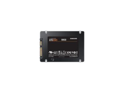 Samsung 870 EVO MZ-77E500E 500 GB Solid State Drive - 2.5" Internal - SATA (SATA/600) - Desktop PC, Notebook, Storage System Device Supported - 560 MB/s Maximum Read Transfer Rate - 256-bit Encry - Image 16