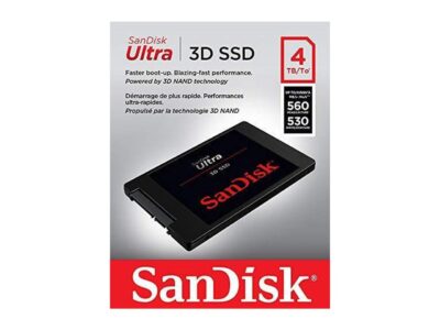 SanDisk Ultra 3D SATA III 2.5" 4TB Internal Solid State Drive SDSSDH3-4T00-G25 - Image 4