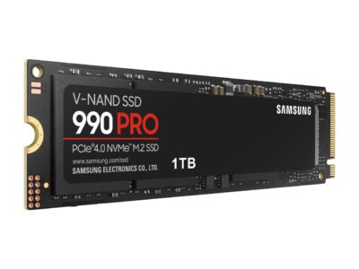 Samsung 1TB 990 PRO M.2 PCI Express 4.0 V-NAND MLC NVMe Internal Solid State Drive MZ-V9P1T0BW wholesale