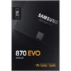 SAMSUNG 870 EVO Series 2.5" 2TB SATA III V-NAND 2.0 TB Internal Solid State Drive (SSD) MZ-77E2T0BW wholesale