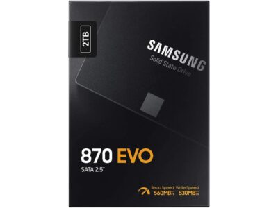 SAMSUNG 870 EVO Series 2.5" 2TB SATA III V-NAND 2.0 TB Internal Solid State Drive (SSD) MZ-77E2T0BW wholesale