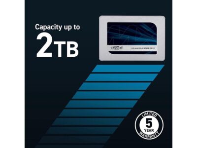Crucial MX500 500GB 3D NAND SATA 2.5 Inch Internal SSD, up to 560 MB/s  - CT500MX500SSD1 wholesale