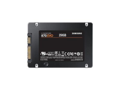 SAMSUNG 870 EVO SATA SSD 250GB 2.5 Internal Solid State Drive, Upgrade Desktop PC or Laptop Memory and Storage for IT Pros, Creators, Everyday Users, MZ-77E250B - Image 2