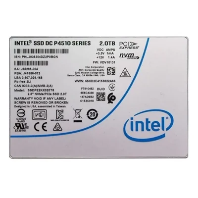 Intel SSDPE2KE020T7 DC P4600 2TB PCI Express NVMe 2.5" Solid State Drive wholesale