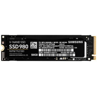 SAMSUNG 980 M.2 2280 500GB PCI-Express 3.0 x4, NVMe 1.4 V-NAND 3-bit MLC Internal Solid State Drive (SSD) MZ-V8V500BW wholesale