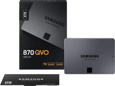 SAMSUNG 870 QVO Series 2.5" 8TB SATA III Samsung 4-bit MLC V-NAND Internal Solid State Drive (SSD) MZ-77Q8T0BW wholesale