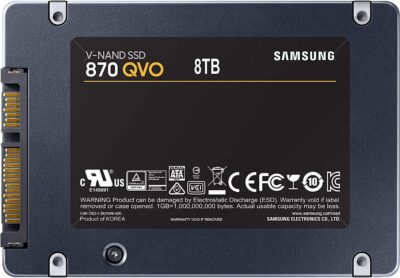 SAMSUNG 870 QVO Series 2.5" 8TB SATA III Samsung 4-bit MLC V-NAND Internal Solid State Drive (SSD) MZ-77Q8T0BW wholesale