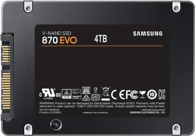 SamSung 870EVO 4TB 2.5" 7mm SATA 3.0 6Gbs MZ-77E4T0B EU wholesale
