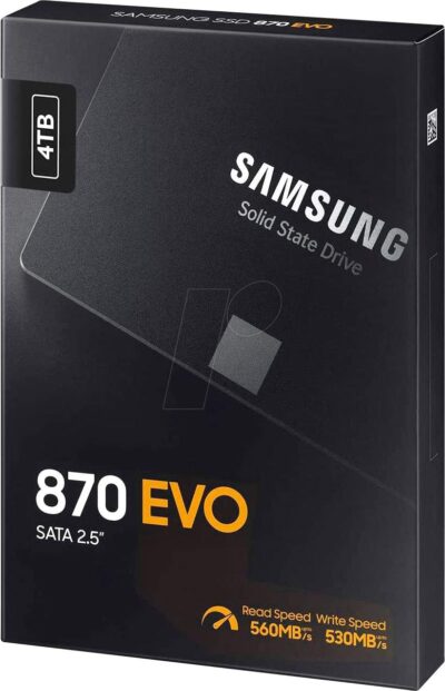 SamSung 870EVO 4TB 2.5" 7mm SATA 3.0 6Gbs MZ-77E4T0B EU wholesale