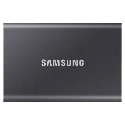 Samsung T7 Portable SSD - 500 GB - USB 3.2 Gen.2 Externe SSD Titan Gray (MU-PC500T/WW) wholesale