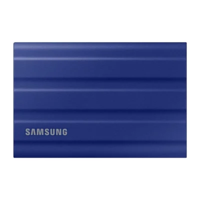 Samsung T7 Shield 2TB, Portable SSD, up-to 1050MB/s, USB 3.2 Gen2, Rugged, IP65 Water & Dust Resistant, for Photographers, Content Creators and Gaming, Extenal Solid State Drive (MU-PE2T0R/WW), Blue wholesale