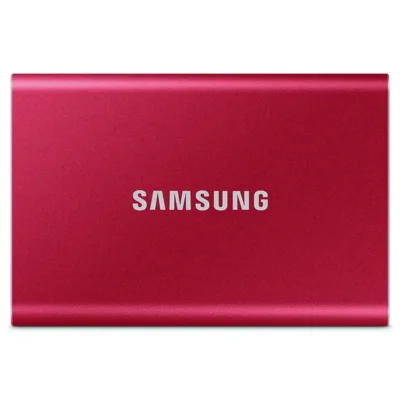 Samsung T7 Portable SSD - 500 GB - USB 3.2 Gen.2 Externe SSD Metallic Red (MU-PC500R/WW) wholesale