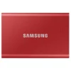 Samsung T7 Portable SSD - 2 TB - USB 3.2 Gen.2 Externe SSD Metallic Red (MU-PC2T0R/WW) wholesale
