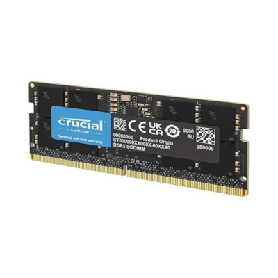 Crucial 8GB DDR5 RAM, 5600MHz (or 5200MHz or 4800MHz) Laptop Memory, SODIMM 262-Pin, Compatible with 13th Gen Intel Core and AMD Ryzen 6000 - CT8G56C46S5 wholesale