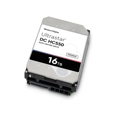 Western Digital Ultrastar DC HC550 WUH721816ALE6L4 0F38466 16TB 7.2K RPM SATA 6Gb/s 512e 3.5in Recertified Hard Drive wholesale