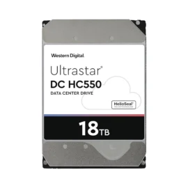 Western Digital WD Ultrastar Enterprise HDD 18TB 3.5' SATA 512MB 7200RPM 512E SE NP3 DC HC550 24x7 Server 2.5mil hrs MTBF 5yrs WUH721818ALE6L4 LD2-0F38459
