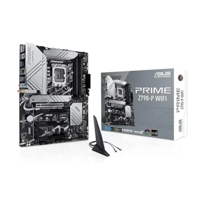 Asus Prime PRIME Z790-P WIFI Gaming Desktop Motherboard - Intel Z790 Chipset - Socket LGA-1700 - ATX - Core, Pentium Gold, Celeron Processor Supported - 128 GB DDR5 SDRAM Maximum RAM - DDR5-7200/PC5-5