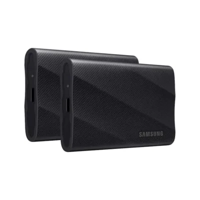 Samsung MU-PG4T0B T9 4TB Portable SSD, USB 3.2 Gen 2x2, Black (2-Pack)
