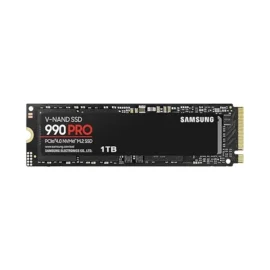 Samsung 990 Pro 1TB Gen4 NVMe SSD 7450MB/s 6900MB/s R/W 1550K/1200K IOPS 600TBW 1.5M Hrs MTBF for PS5 5yrs