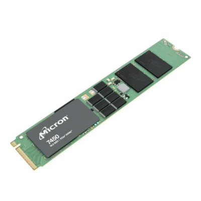 Micron 7450 PRO Series 960GB M.2 2280 PCIe Gen4 x4 NVMe 1.4 256-bit AES Hardware Encryption Enterprise Solid State Drive - Image 2