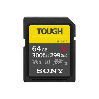 Sony 64GB SF-G64T/T1 SF-G TOUGH Series UHS-II SDXC Memory Card wholesale