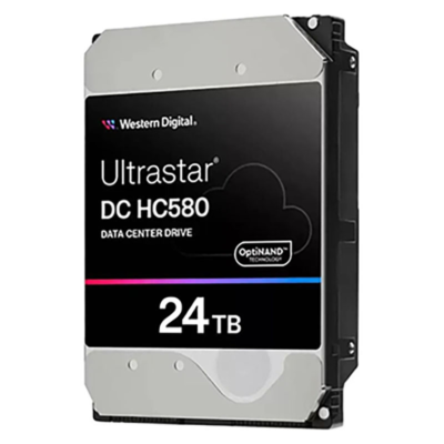 WD Ultrastar DC HC580 WUH722424ALE604-0F62810 24TB SATA 6Gb/s 3.5inch Internal Hard Drive for Server 7200rpm 8.9ms 501-600MB/s wholesale WD Ultrastar DC HC580 WUH722424ALE604-0F62810 24TB SATA 6Gb/s 3.5inch Internal Hard Drive for Server 7200rpm 8.9ms 501-600MB/s wholesale