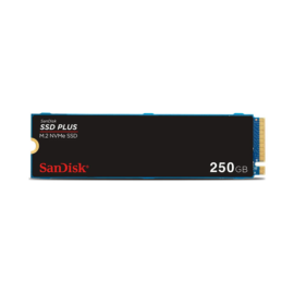 SanDisk SSD Plus 250GB M.2 NVMe SSD SDSSDA3N-250G-G26 Solid State Drive