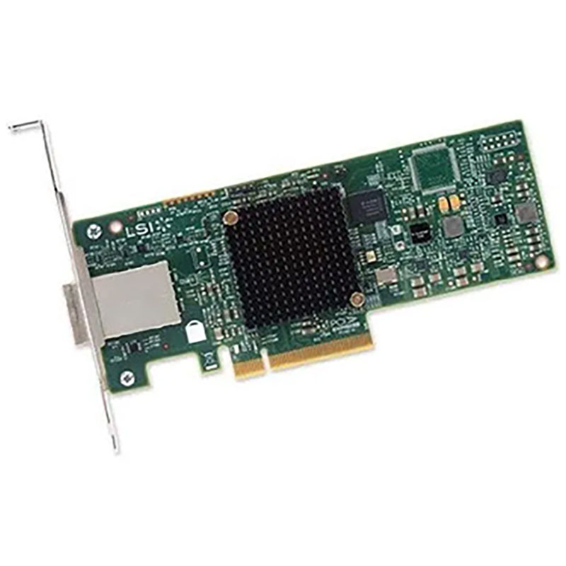 Broadcom LSI SAS 9300-8e 12Gb/s SAS/SATA Host Bus Adapter (HBA)