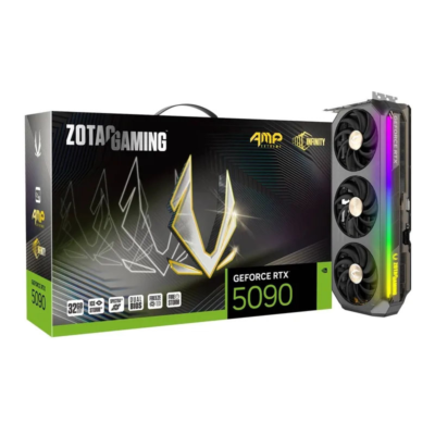 ZOTAC AMP Extreme INFINITY GeForce RTX 5090 32GB GDDR7 PCI Express 5.0 x16 ATX Graphics Card ZT-B50900B-10P wholesale ZOTAC AMP Extreme INFINITY GeForce RTX 5090 32GB GDDR7 PCI Express 5.0 x16 ATX Graphics Card ZT-B50900B-10P wholesale