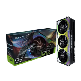 PALIT NVIDIA GeForce RTX 5090 GAMEROCK ARGB 32GB GDDR7 Ray-Tracing Graphics Card NE75090019R5-GB2020G