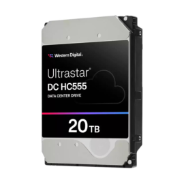Western Digital Ultrastar HC555 Data Center HDD Storage - 20TB-WUH722020CLE6L4