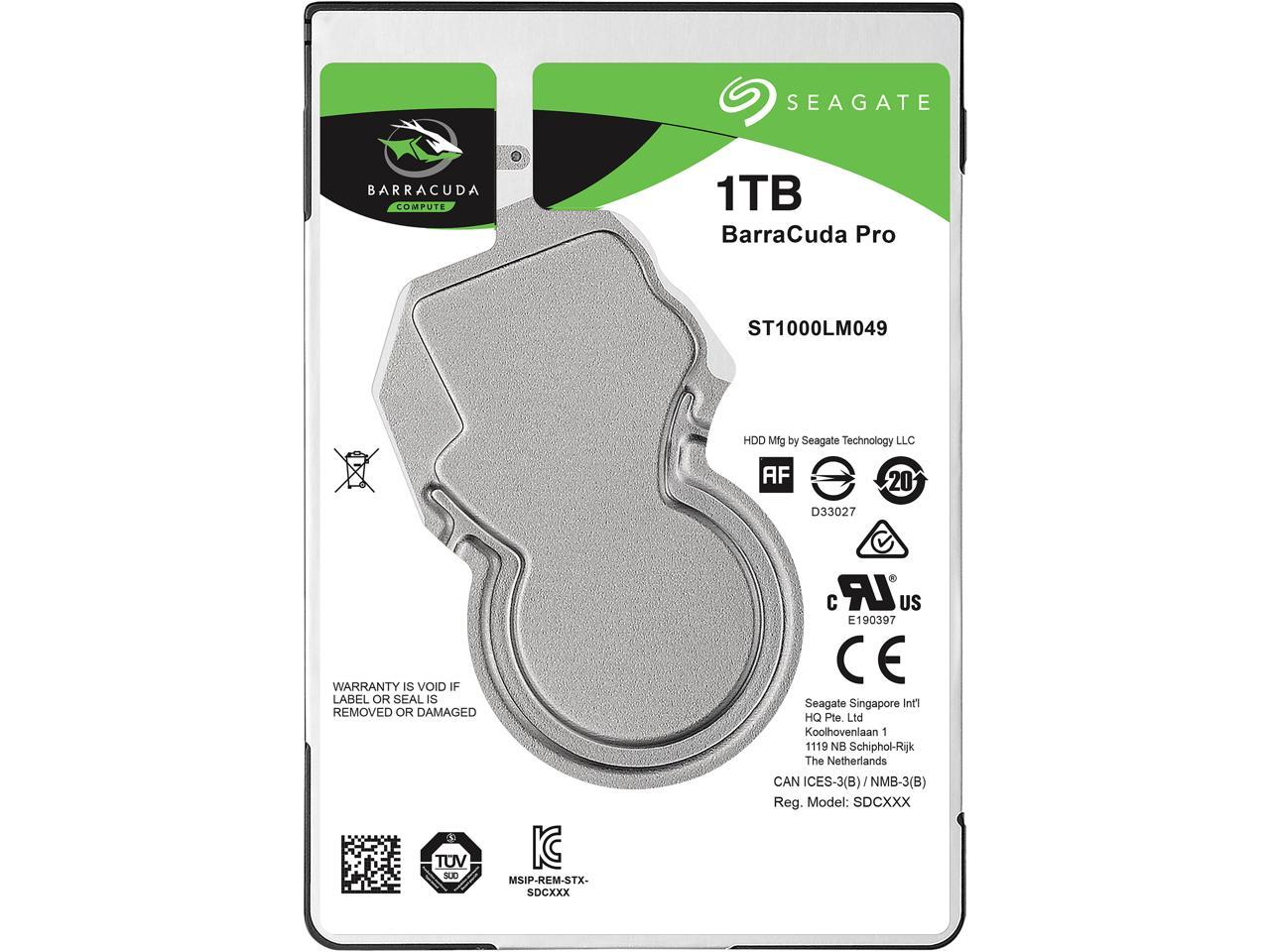 Seagate 1TB BarraCuda 7200 RPM 128MB Cache SATA 6.0Gb/s 2.5" Laptop Internal Hard Drive ST1000LM049 - Image 4