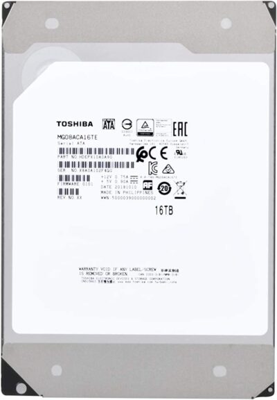 Toshiba 16TB Enterprise HDD SATA 6.0Gb/s 512e 7200 RPM 512MB Cache 3.5" Internal Hard Drive MG08ACA16TE wholesale