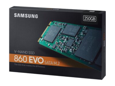 SAMSUNG 860 EVO Series M.2 2280 250GB SATA III V-NAND 3-bit MLC Internal Solid State Drive (SSD) MZ-N6E250BW wholesale SAMSUNG 860 EVO Series M.2 2280 250GB SATA III V-NAND 3-bit MLC Internal Solid State Drive (SSD) MZ-N6E250BW wholesale