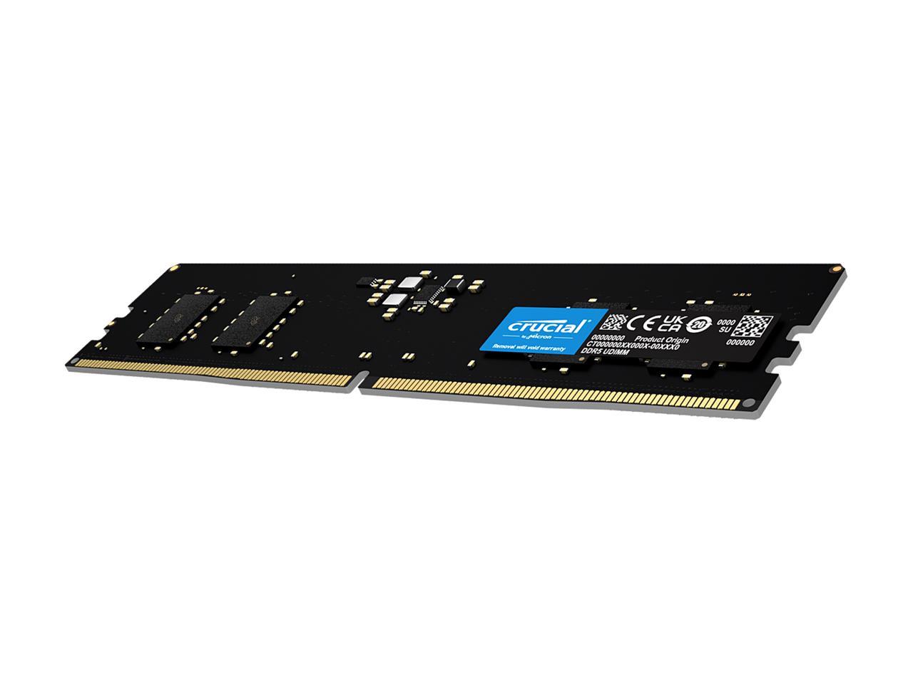 Crucial 8GB DDR5 4800 (PC5 38400) Desktop Memory Model CT8G48C40U5 - Image 2
