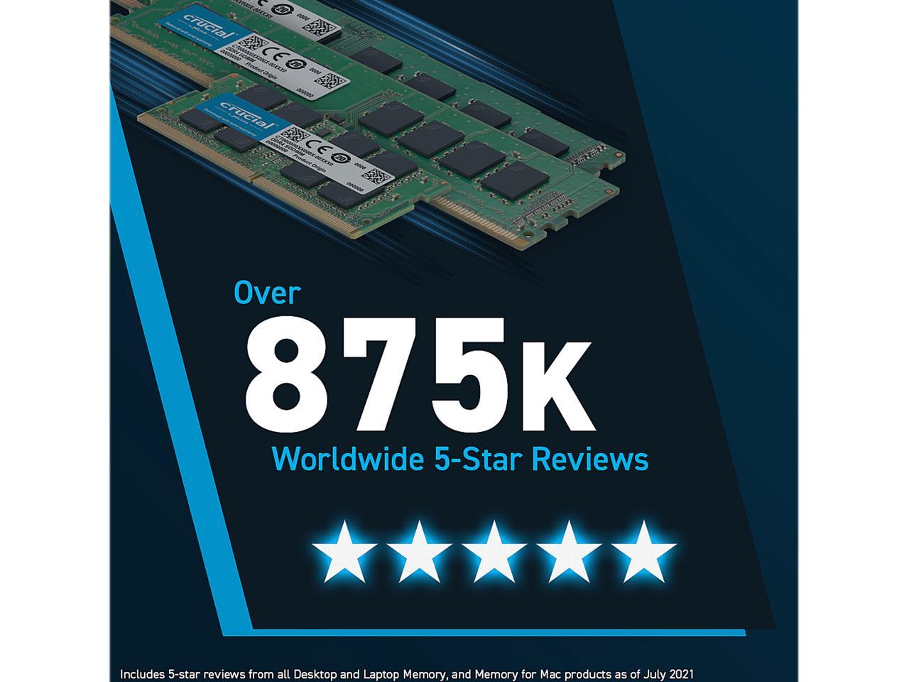 Crucial 8GB DDR5 4800 (PC5 38400) Desktop Memory Model CT8G48C40U5 - Image 6