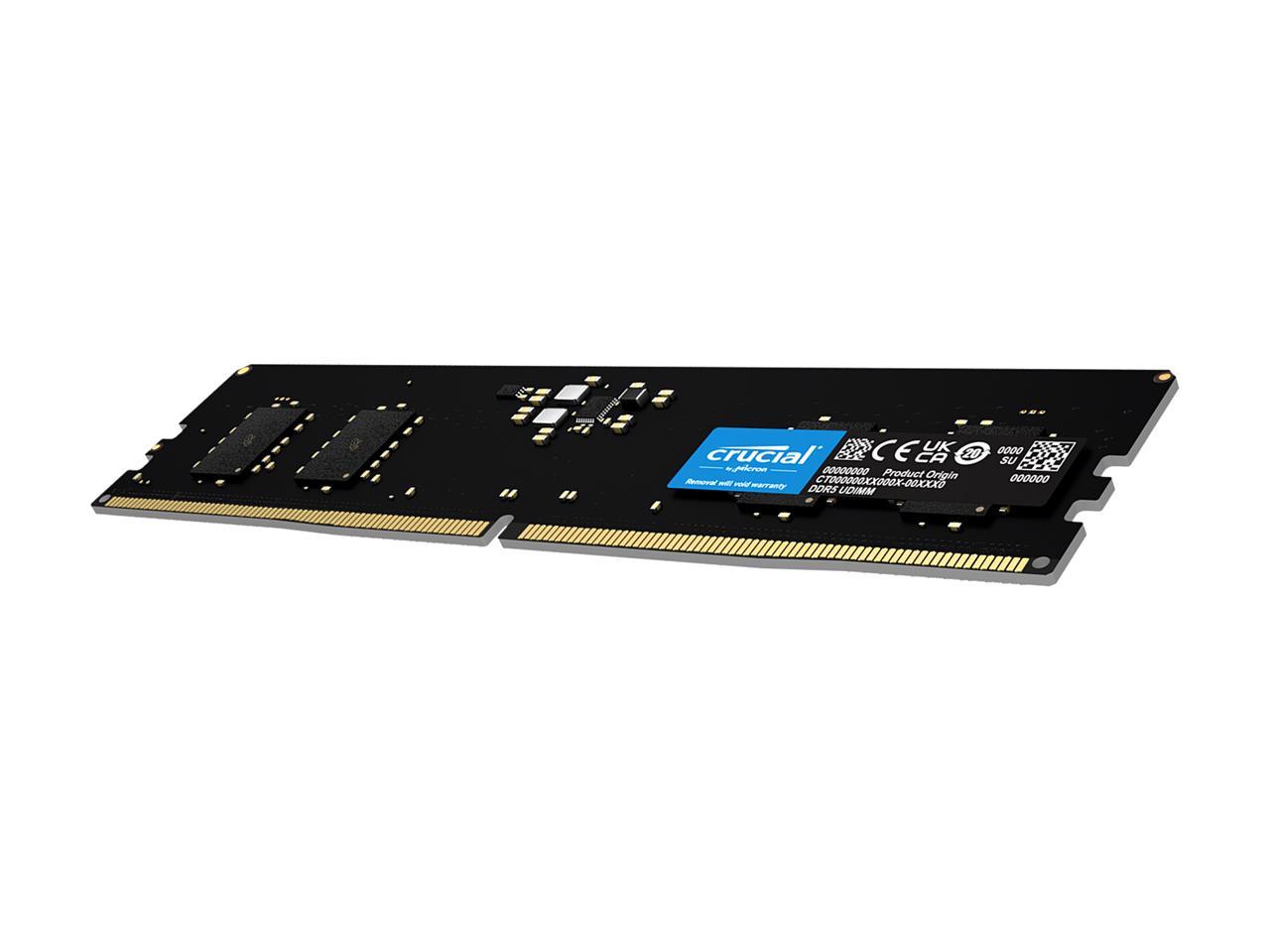 Crucial 32GB 288-Pin PC RAM DDR5 4800 (PC5 38400) Desktop Memory Model CT32G48C40U5 - Image 2