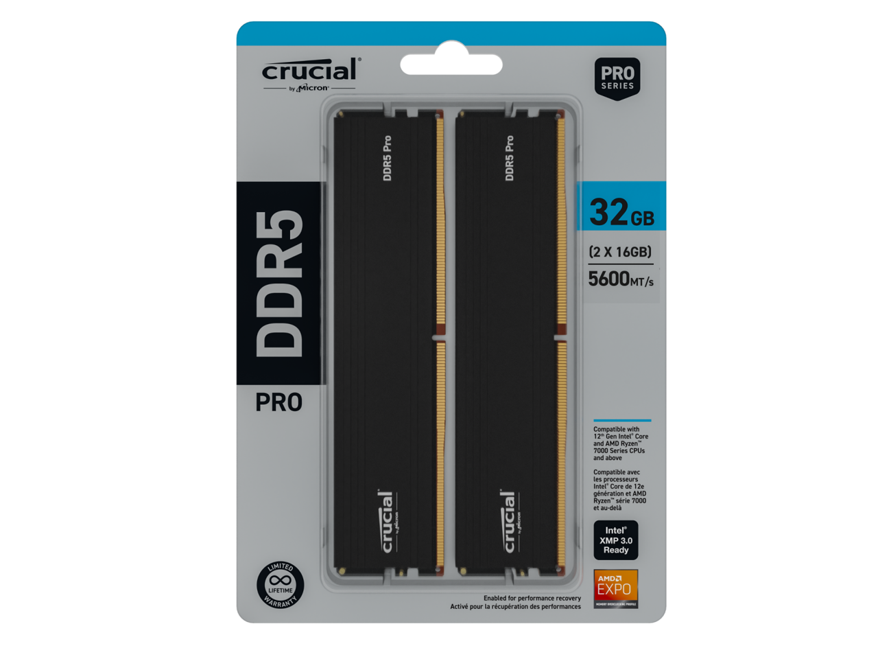 Crucial Pro 32GB (2 x 16GB) DDR5 6000 (PC5 48000) Desktop Memory Model CP2K16G60C48U5 - Image 11