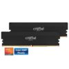 Crucial Pro Overclocking 32GB (2 x 16GB) DDR5 6000 (PC5 48000) Desktop Memory Model CP2K16G60C36U5B wholesale Crucial Pro Overclocking 32GB (2 x 16GB) DDR5 6000 (PC5 48000) Desktop Memory Model CP2K16G60C36U5B wholesale