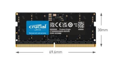Crucial 16gb Ddr5 sodimm 262-Pin DDR5 4800 (PC4 38400) Laptop Memory Model CT16G48C40S5 wholesale Crucial 16gb Ddr5 sodimm 262-Pin DDR5 4800 (PC4 38400) Laptop Memory Model CT16G48C40S5 wholesale