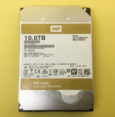 WD Gold WD101KRYZ 10TB SATA 6Gbps 7.2K 256MB 3.5in ENT HDD wholesale
