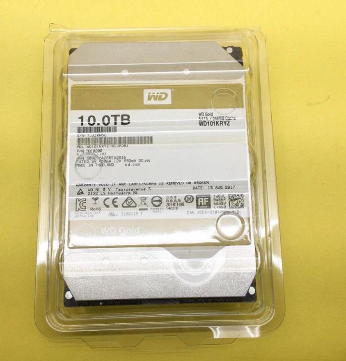 WD Gold WD101KRYZ 10TB SATA 6Gbps 7.2K 256MB 3.5in ENT HDD - Image 2
