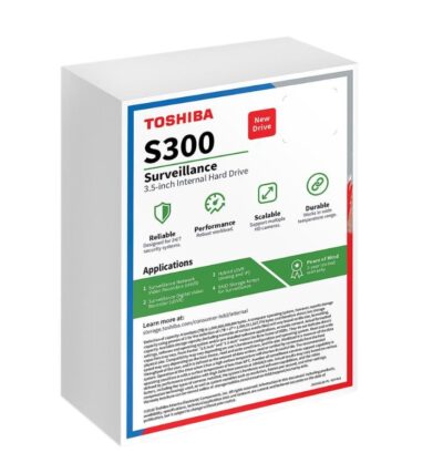 TOSHIBA S300 HDWT140UZSVAR 4TB 5400 RPM 128MB Cache SATA 6.0Gb/s 3.5" Internal Hard Drive - WHITE BOX wholesale